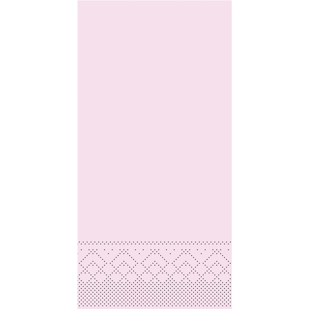 Mank Serviette Basic rosa 40 x 40 cm 1/8 Falz