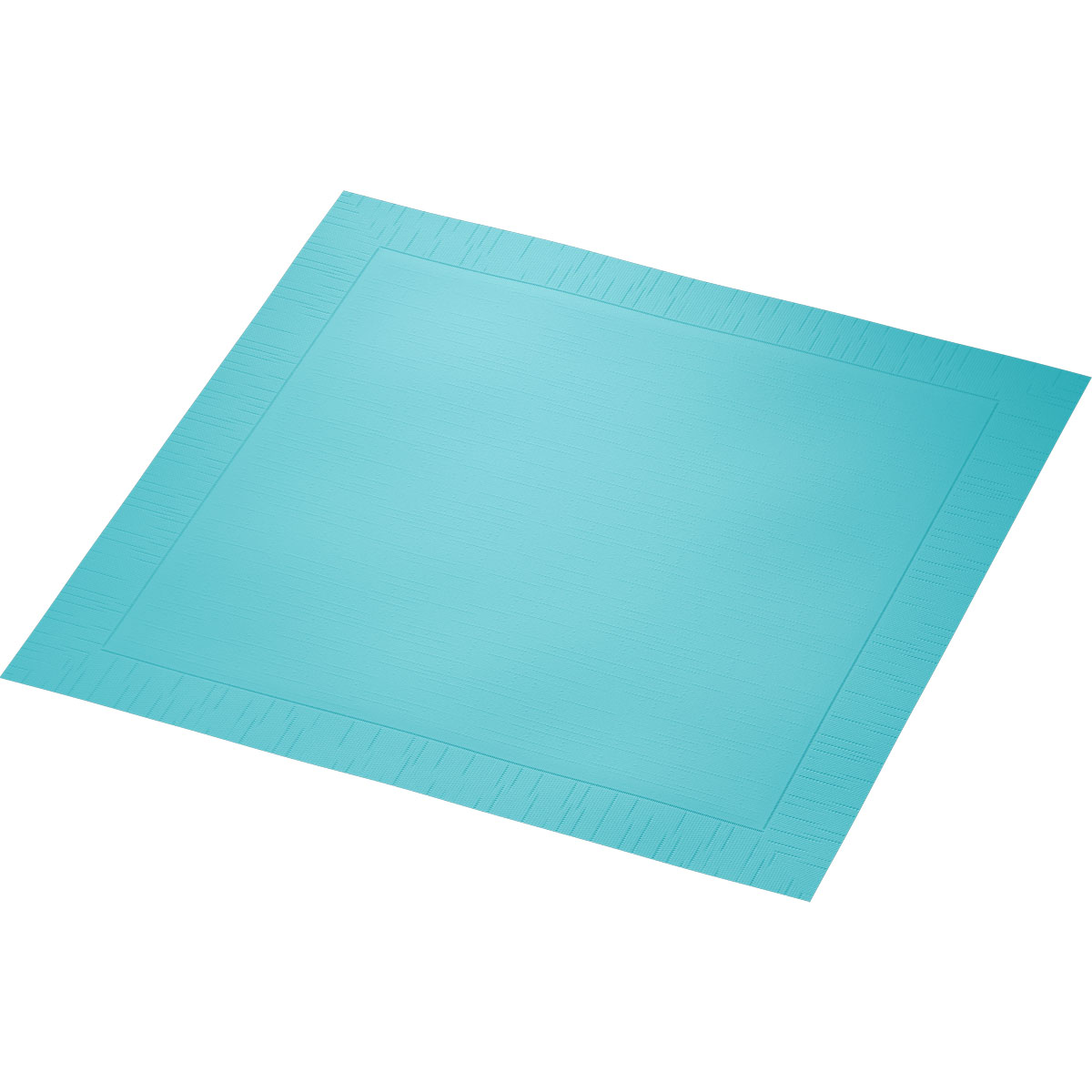 Duni Klassikservietten 40 x 40 cm 4-lagig, geprägt 1/4 Falz mint blue