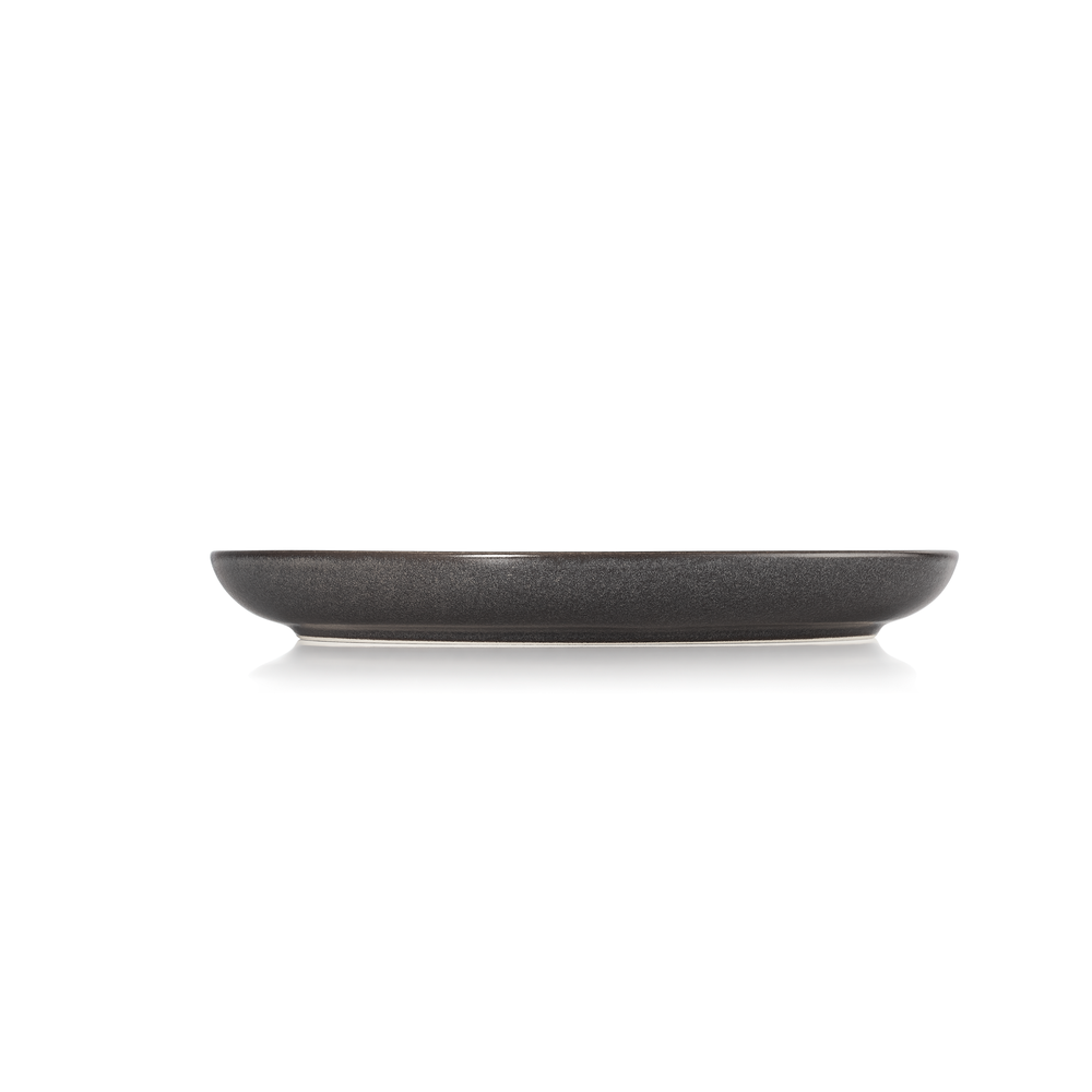 WAS Teller Set ROCKZZERO, flach, Ø 28 cm, Set á 6 Stück, stone grey, Steinzeug