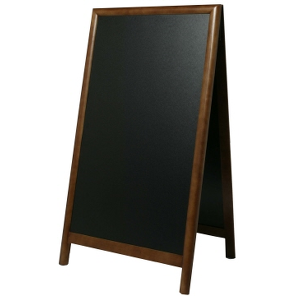 Contacto Doppeltafel 120 cm, nussbaum