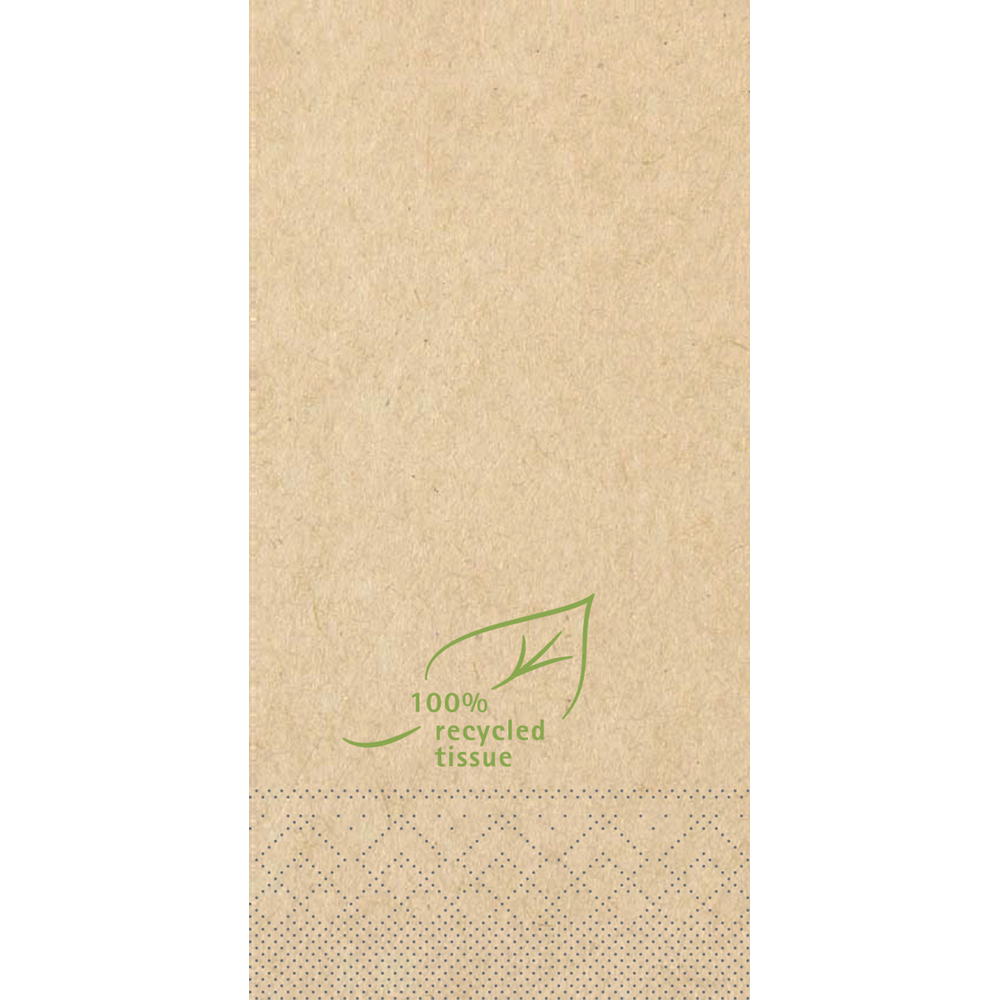 Mank Serviette Recycled Tissue 40 x 40 cm 1/8 Falz