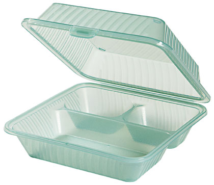Contacto Eco-Takeouts Behälter, grün