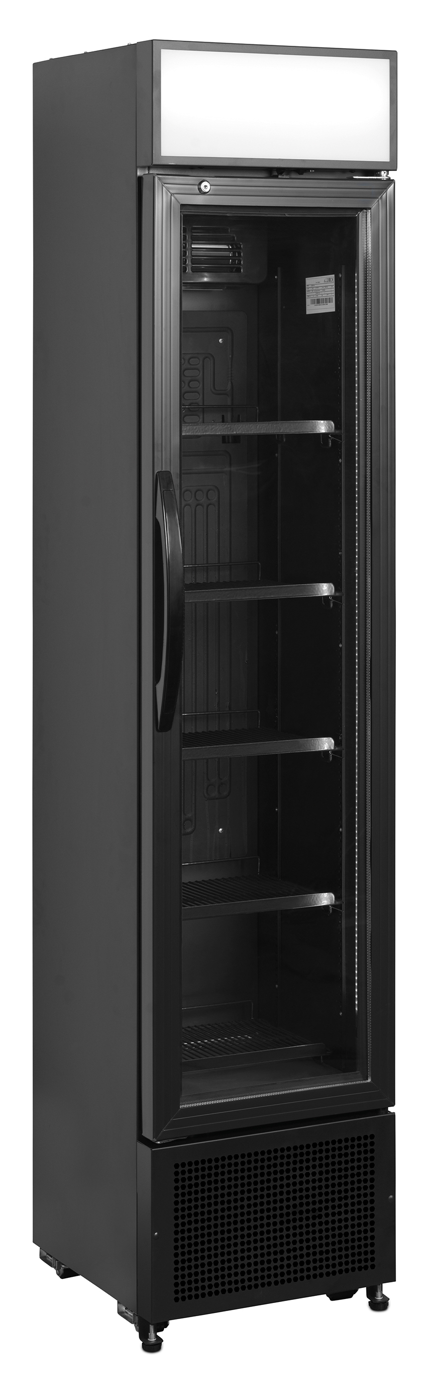 Nordcap Gewerbekühlschrank KU 175 G-SP BLACK