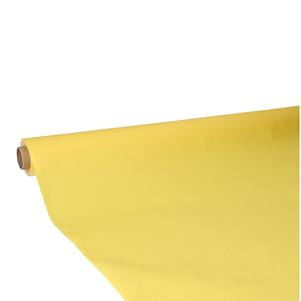 Papstar Tischdecke, Tissue "ROYAL Collection" 5 m x 1,18 m gelb
