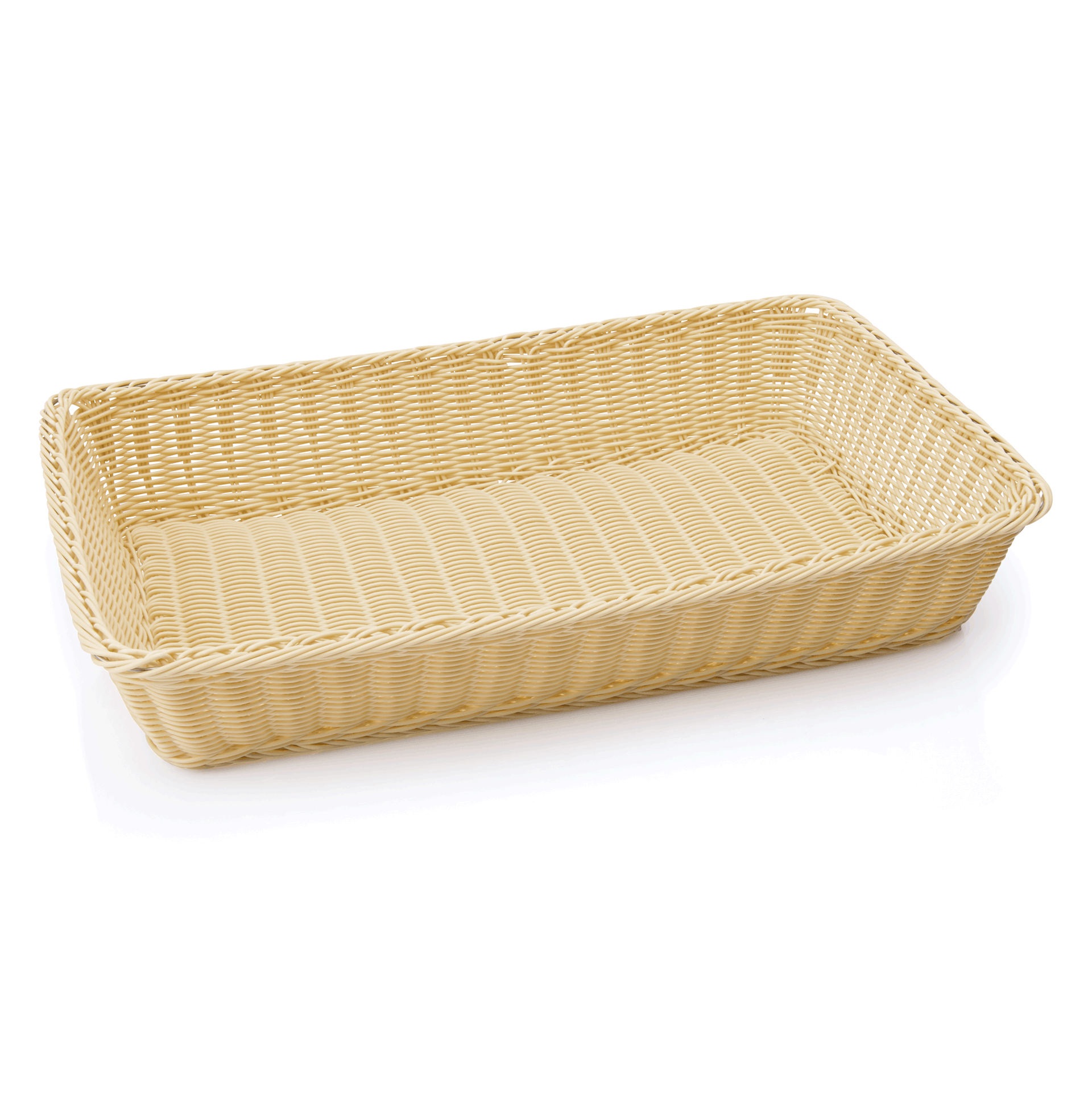 WAS Systemkorb GN 1/1-100 mm, hellbraun, Polypropylen Basket GN 31
