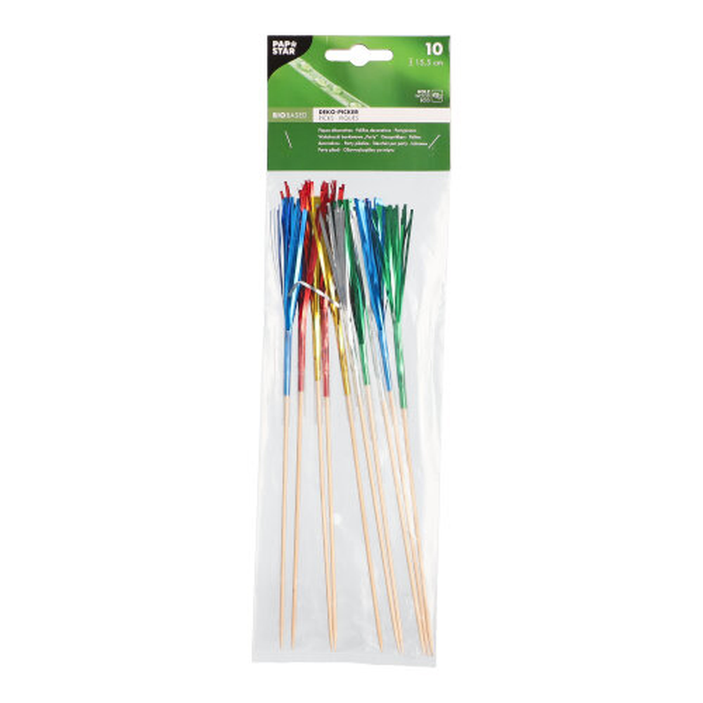 Papstar Deko-Picker 15,5 cm "Feuerwerk"