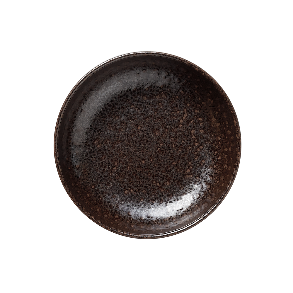 WAS Schale Set ROCKZZERO, tief, Ø 16 cm, 0,4 ltr., Set á 6 Stück, metallic brown
