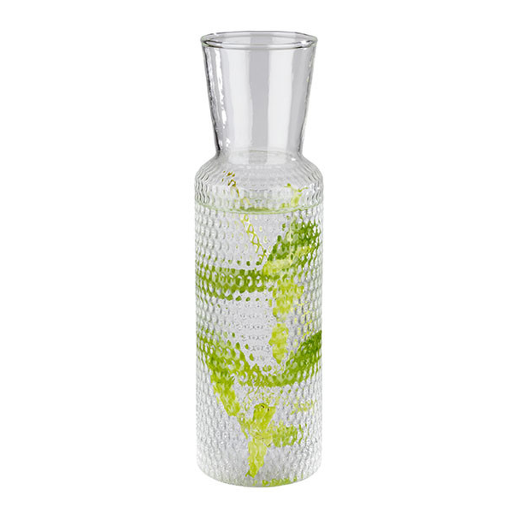 APS Glaskaraffe -DOTS- Ø 8 cm, H: 27 cm, 0,9 Liter