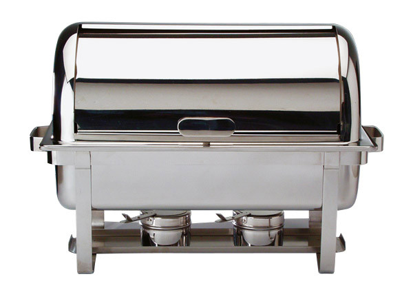 APS Rolltop-Chafing Dish -MAESTRO- 67 x 35 cm, H: 45 cm, 9 Liter , Edelstahl