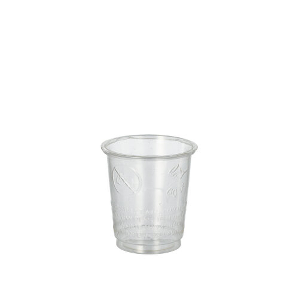 Papstar Gläser für Schnaps, PLA "pure" 4 cl Ø 4,8 cm · 5 cm glasklar