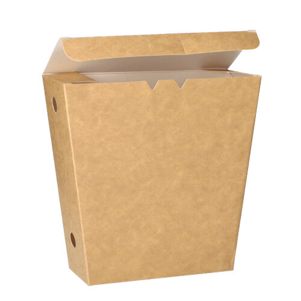 PAPSTAR Pommes-Frites-Schütte, Pappe pure 4,3 cm x 14,5 cm x 11 cm braun mi