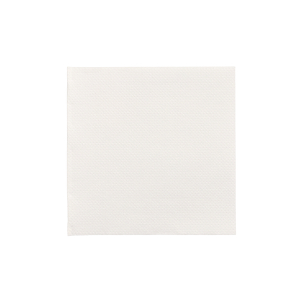 Papstar Servietten, 2-lagig "PUNTO" 1/4-Falz 20 cm x 20 cm weiss