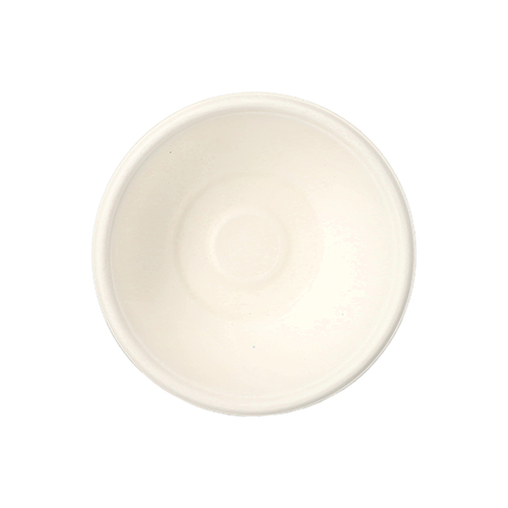 Papstar Schalen, Zuckerrohr "pure" 200 ml Ø 11,2 cm · 4,2 cm weiss