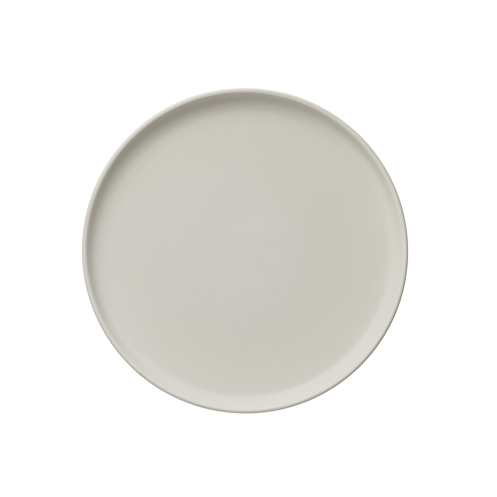 WAS Teller Set ROCKZZERO, flach, Ø 28 cm, Set á 6 Stück, light rock, Steinzeug