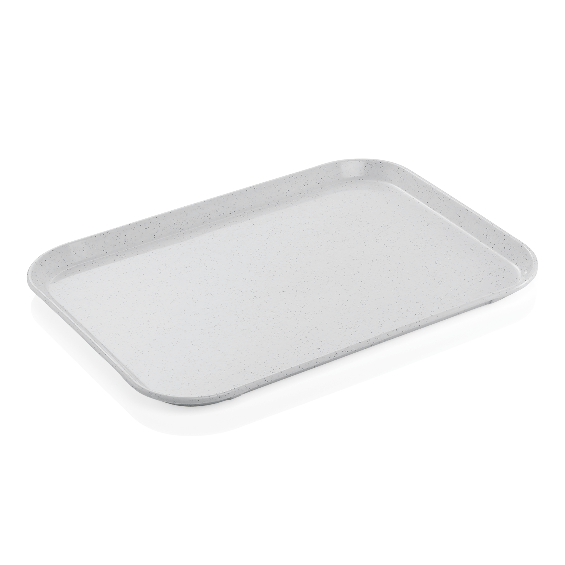 WAS Tablett TRAY 97, 45,5 x 35,5 cm, hellgrau, Polyesterfaserstoff
