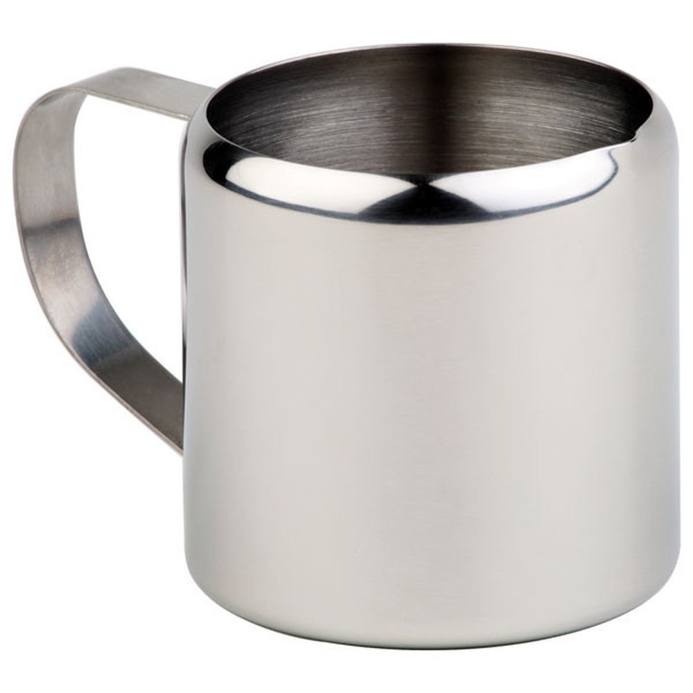 APS Milchkännchen / Sahnegießer Ø 4 cm, Höhe 4,2 cm , Edelstahl, mit Griff