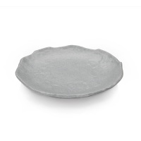 WAS Teller, flach, Ø 28 cm, granitgrau, Melamin