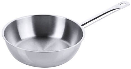 Contacto Sauteuse 20 cm, hochglänzend Schüttrand
