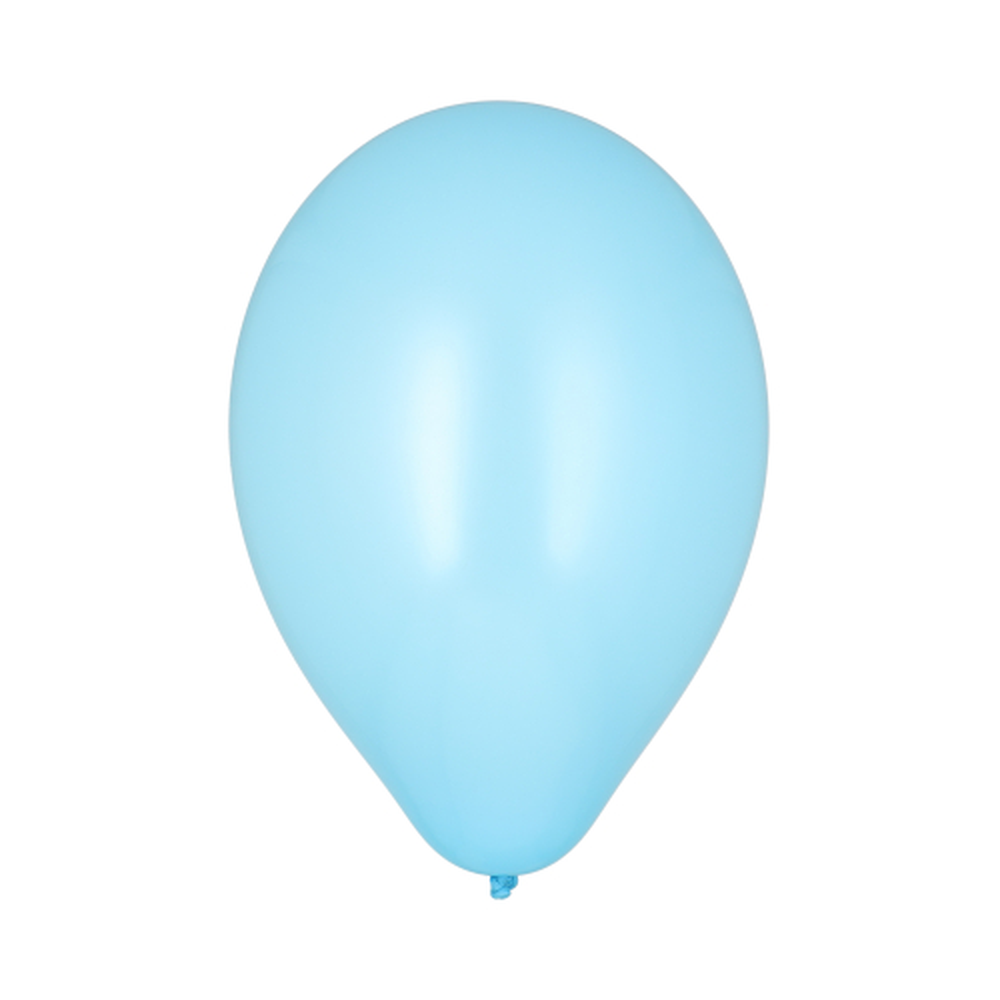 Papstar Luftballons Ø 25 cm hellblau