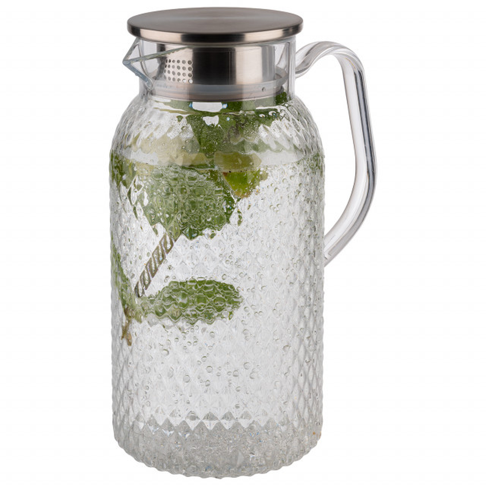 APS Saft- / Wasserkanne Ø 11,5 cm, H: 24 cm, 1,8 Liter
