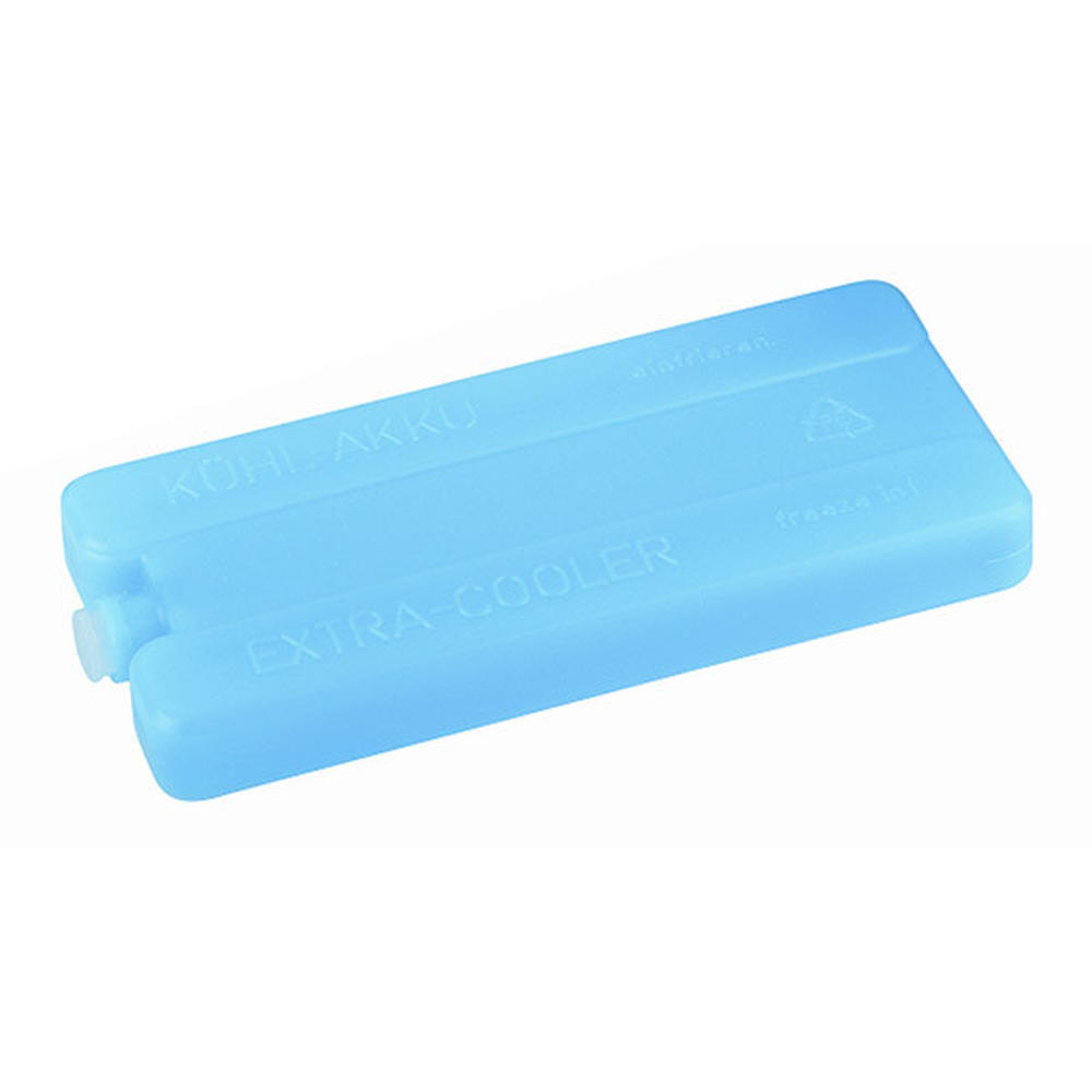 APS Kühlakku, 4er Set 16 x 7,5 cm, H: 2 cm , Polyethylen, blau