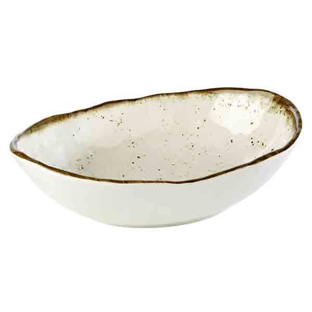 APS Schale -STONE ART- 28,5 x 21 cm, H: 7,5 cm, oval , Melamin 28,5 x 21 cm, H: 