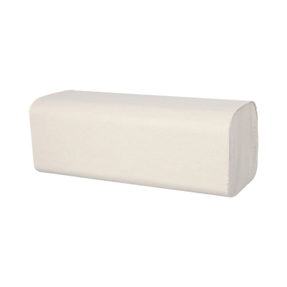 Papstar Blatt Handtuchpapier Tissue V-Falz 23 cm x 25 cm weiss 2-lagig