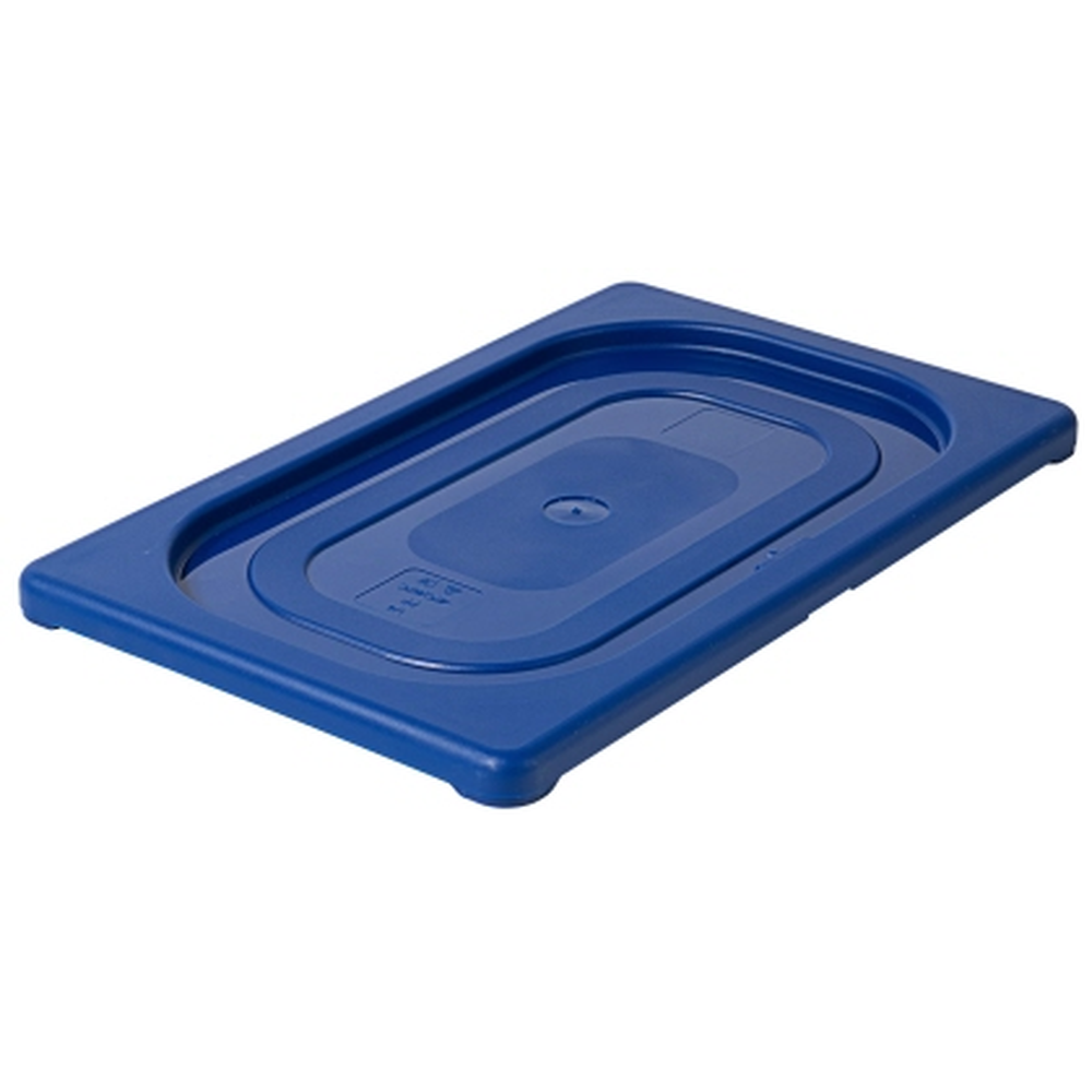 Contacto GN-Deckel 1/4, blau aus Polypropylen