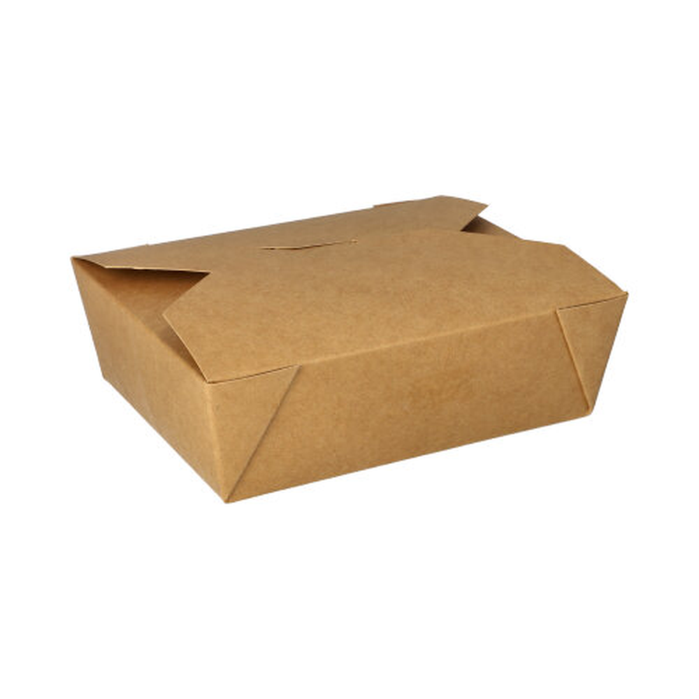 Papstar Lunchboxen, Pappe "pure" 1000 ml 5 cm x 12 cm x 15 cm braun