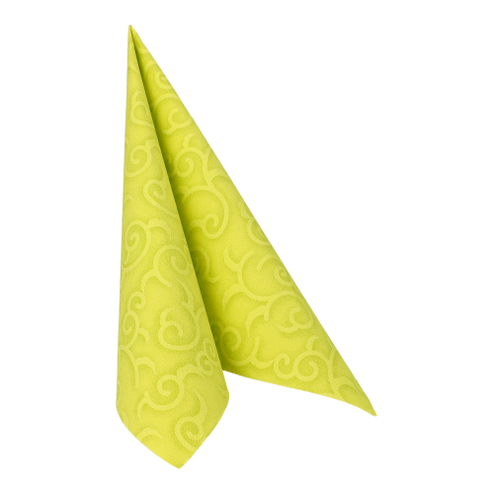 PAPSTAR Servietten ROYAL Collection 1/4-Falz 40 cm x 40 cm limonengrün Ca