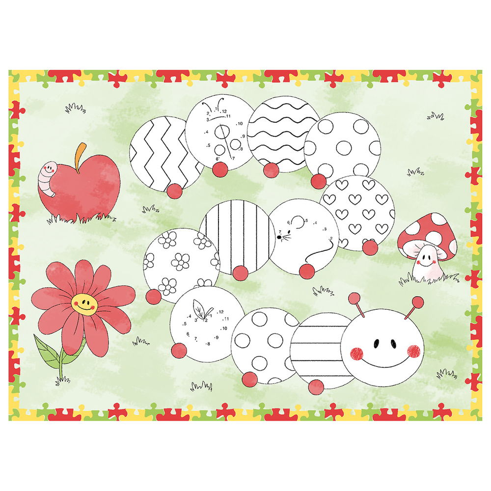 Mank Tischsets Kleine Raupe 40 x 30 cm