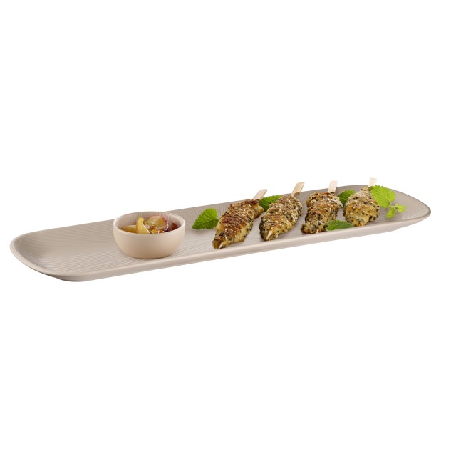 APS GN 2/4 Tablett -NERO-          53 x 16,2 cm, H: 2,5 cm
