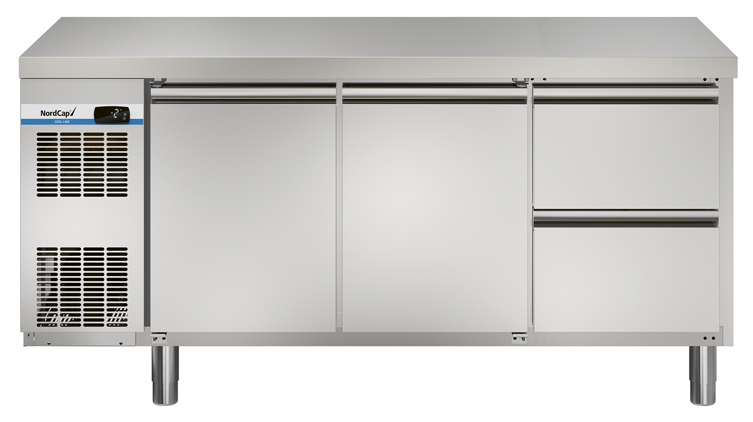 Nordcap COOL-LINE Kühltisch (3 Abteile) KT-CL 1695 2T 2Z