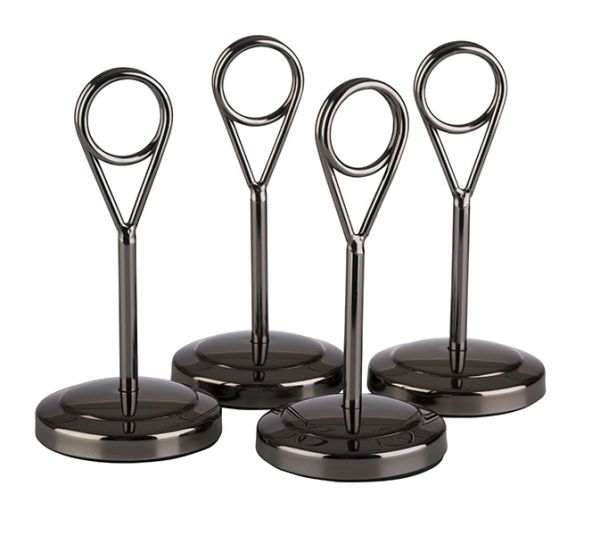 APS Kartenhalter, 4er Set Ø 5 cm, H: 10,5 cm
