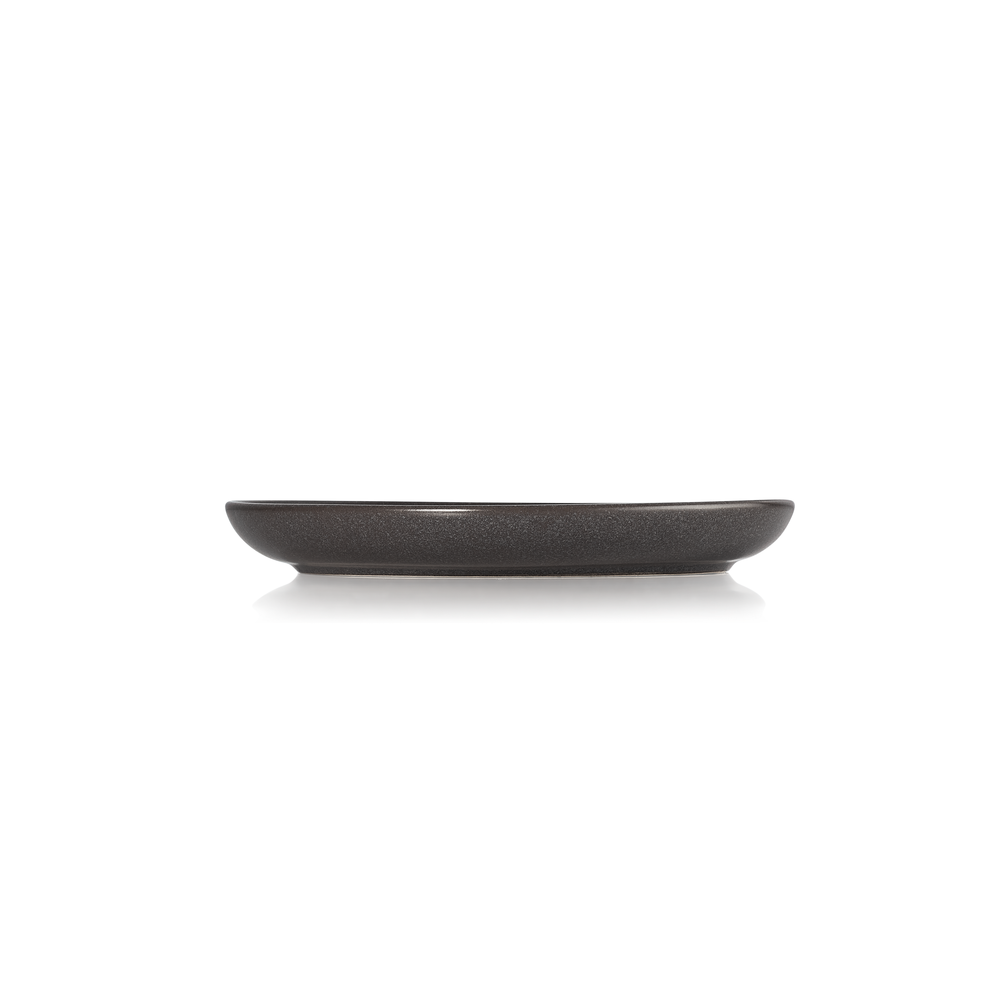 WAS Teller Set ROCKZZERO, flach, Ø 22 cm, Set á 6 Stück, stone grey, Steinzeug
