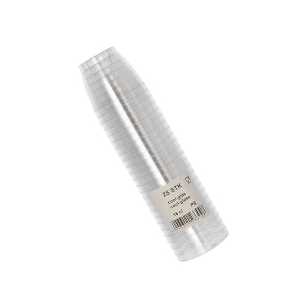 Papstar Trinkbecher PS 0,16 l Ø 7,5 cm · 5,9 cm glasklar