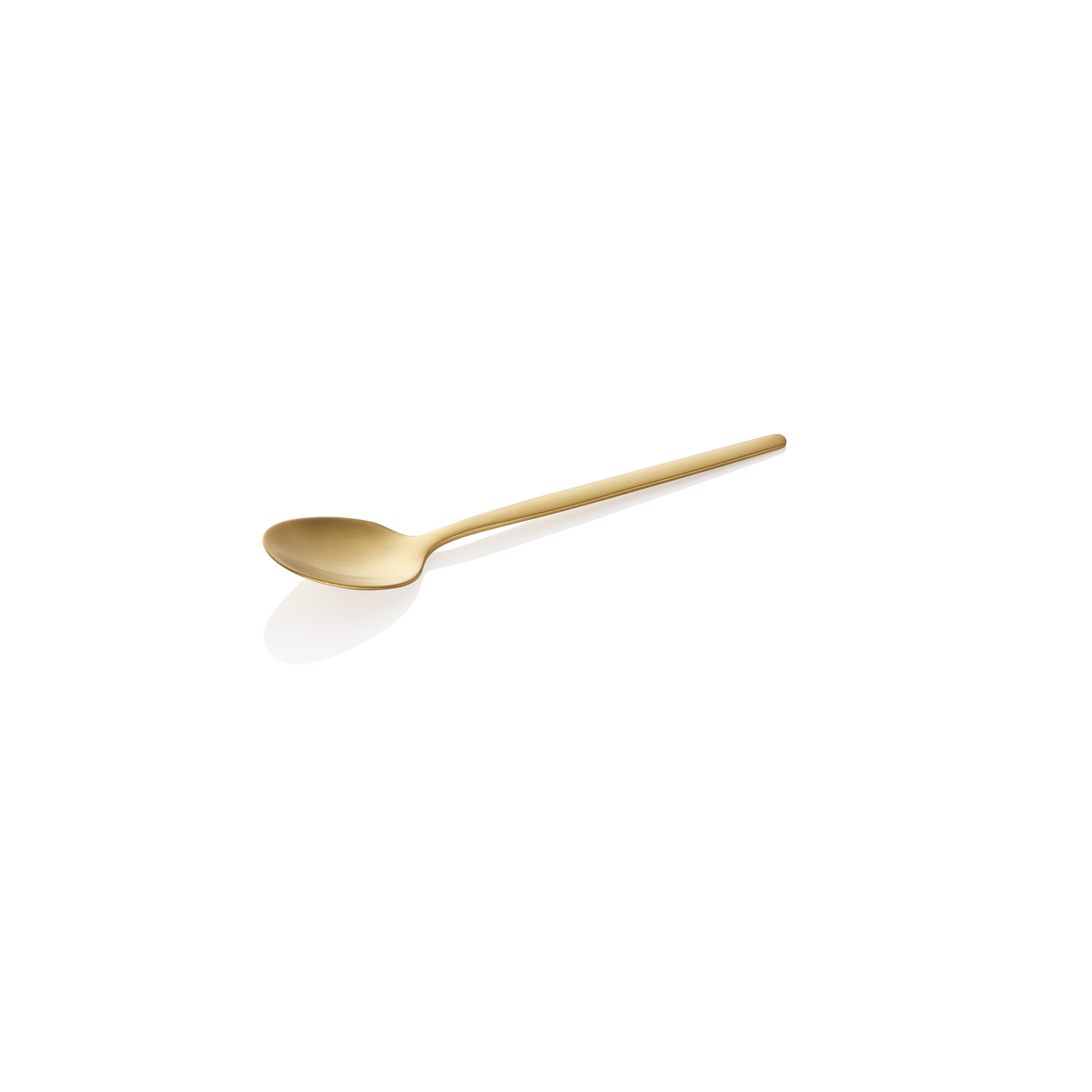 WAS Espressolöffel ALEX GOLD, mit gold, matter PVD Beschichtung, 11 cm, Set á 12