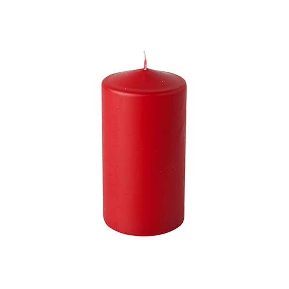 Papstar Stumpenkerzen Ø 60 mm · 115 mm rot