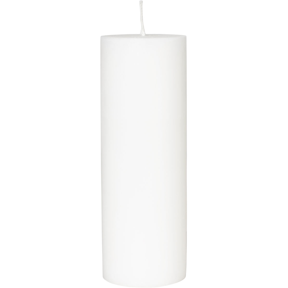 Duni Stumpenkerzen, 100% Stearin, ca. 60h 200 x 70 mm weiß
