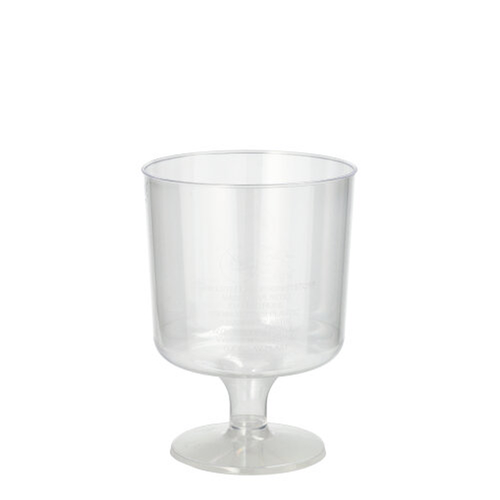 Papstar Stiel-Gläser für Rotwein, PS 0,2 l Ø 7,2 cm · 10 cm glasklar einteilig
