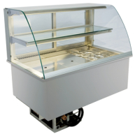 Nordcap Einbaukühlvitrine EPV 177-5 R-290 Front geschlossen