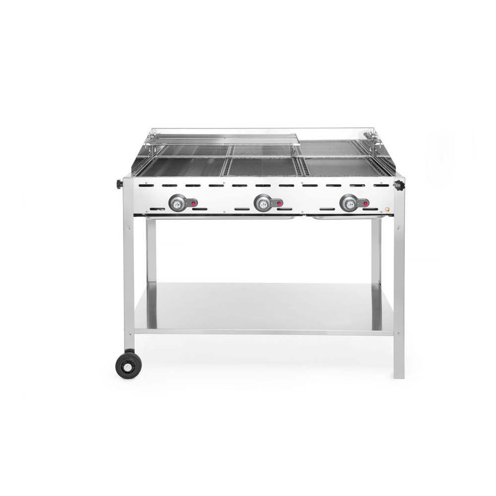 Grill, Gasgrill, Stahlrahmen, Grillwagen, Tischgrill