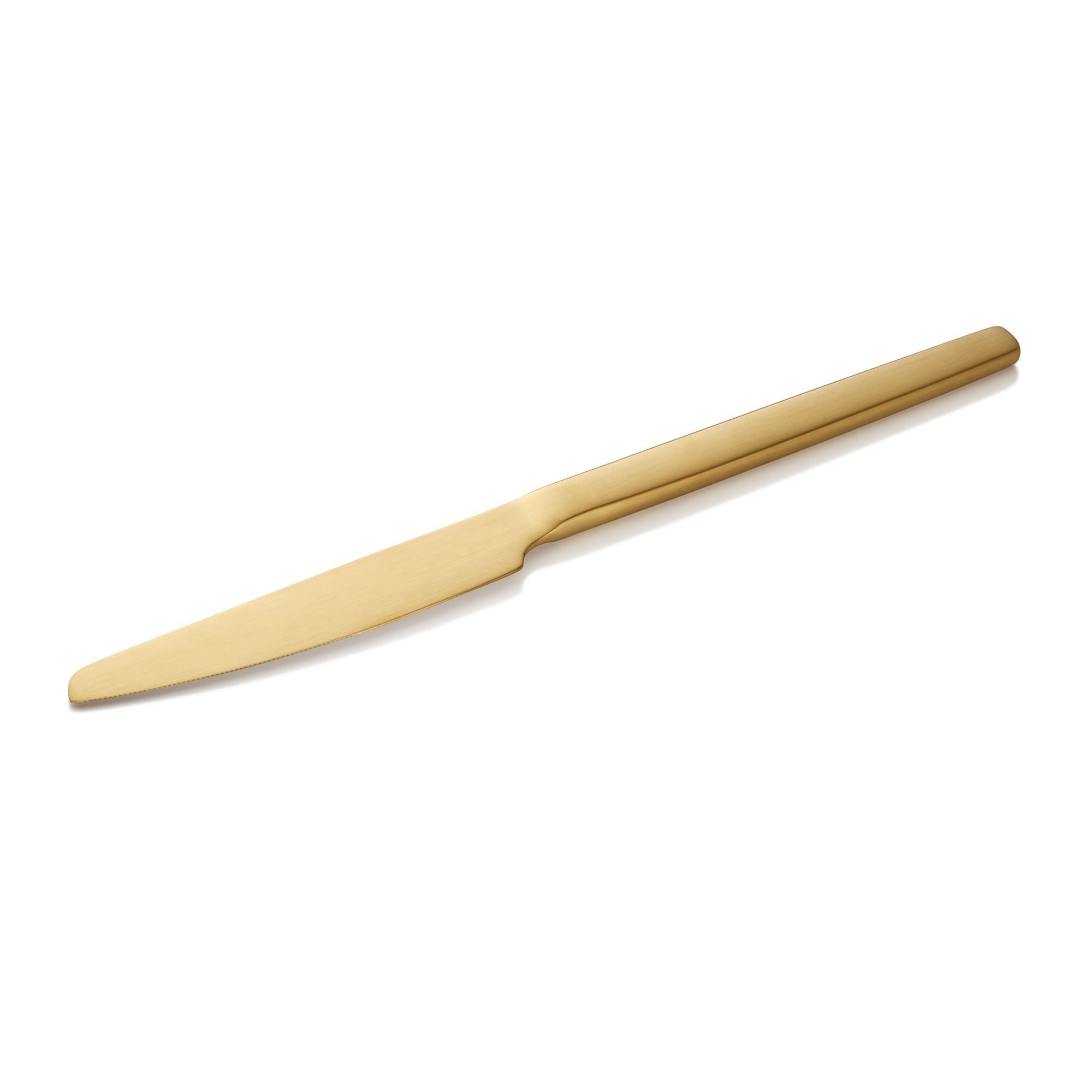 WAS Menümesser ALEX GOLD, mit gold, matter PVD Beschichtung, 23 cm, Set á 12 Stü