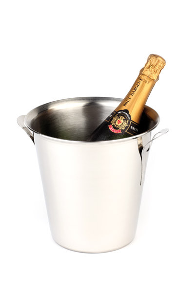 APS Wein- / Sektkühler Ø 21 cm, H: 21 cm, 3,5 Liter , Edelstahl