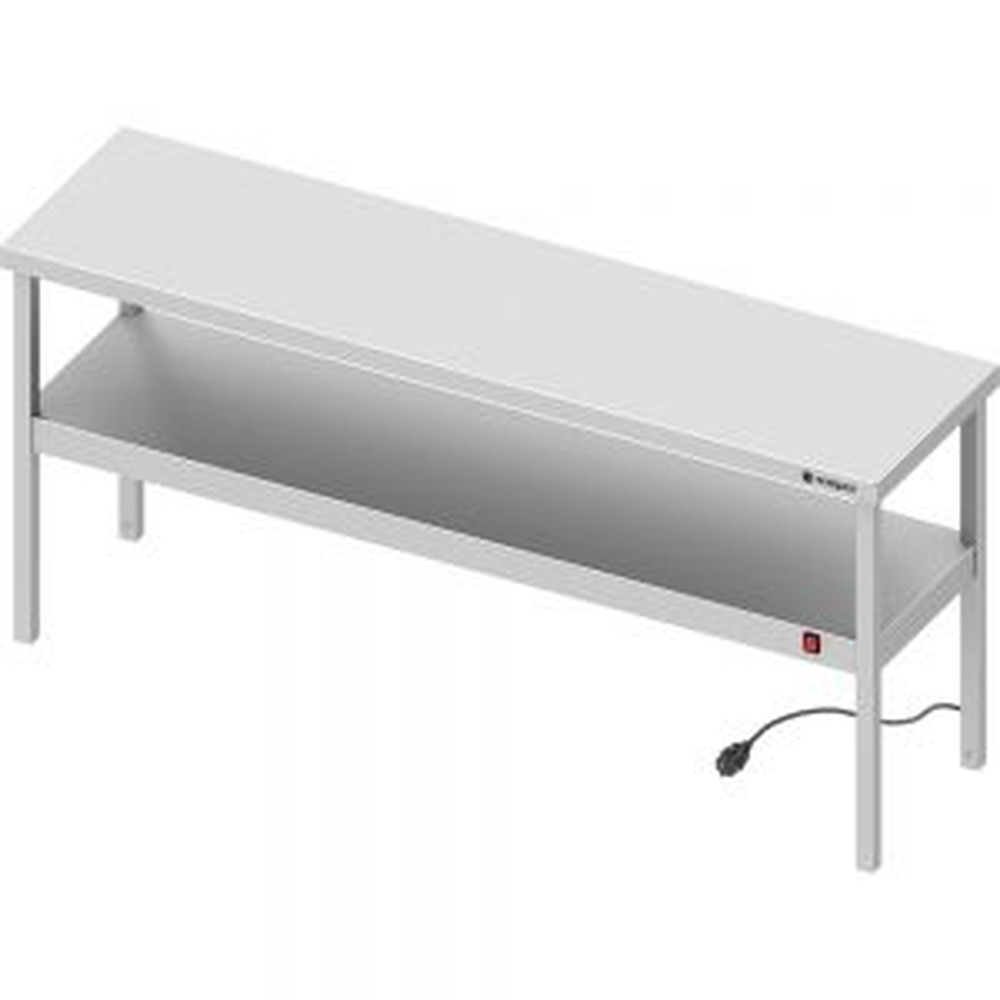 Stalgast Wärmebrücke 2-etagig 900x300x700 mm mit Keramik-Infrarot-Strahlern