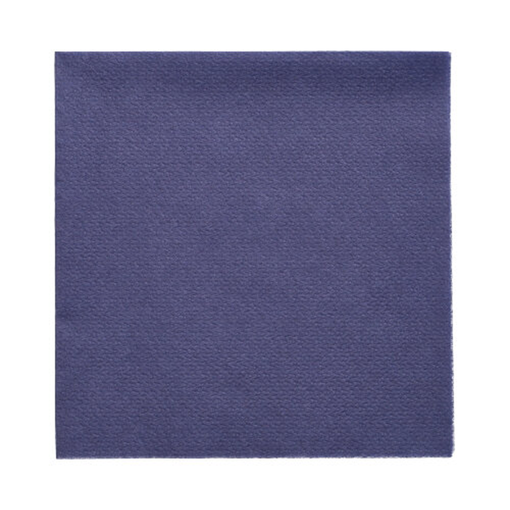 Papstar Servietten, 1-lagig 1/4-Falz 33 cm x 33 cm dunkelblau