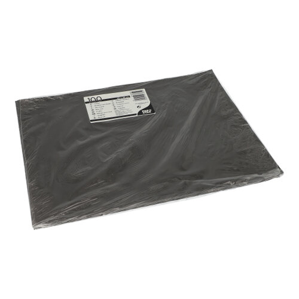 Papstar Tischsets, Papier 30 cm x 40 cm schwarz