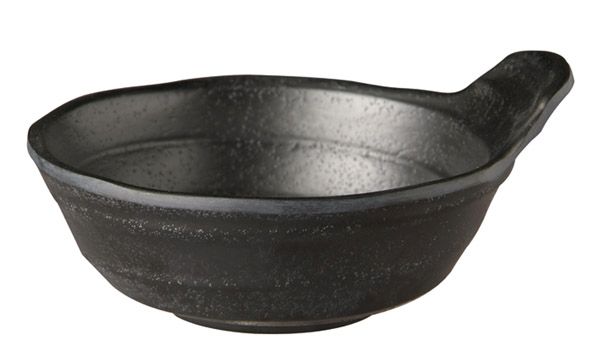 APS Schale -ZEN- Ø 11,5 cm, H: 4 cm , Melamin, weiß, Steinoptik