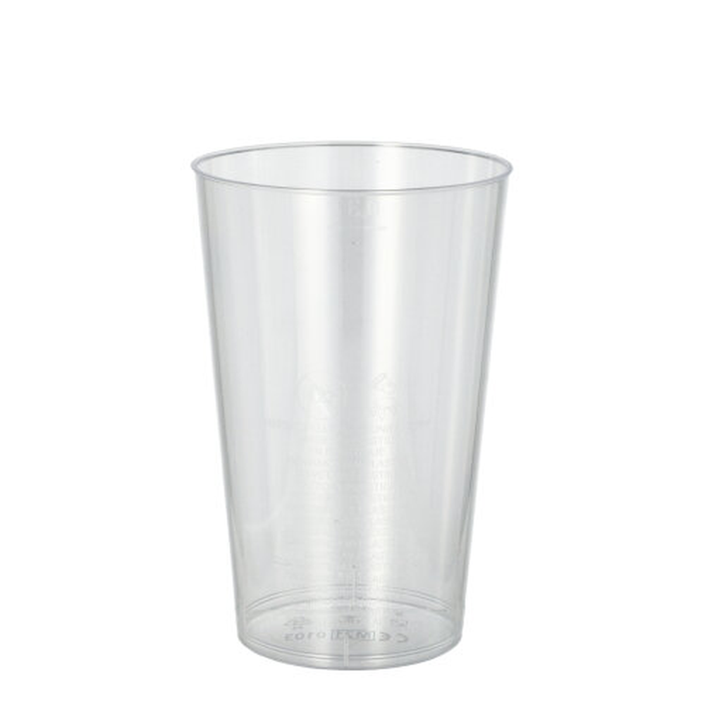 Papstar Trinkbecher, PS 0,3 l Ø 7,9 cm · 11,9 cm glasklar