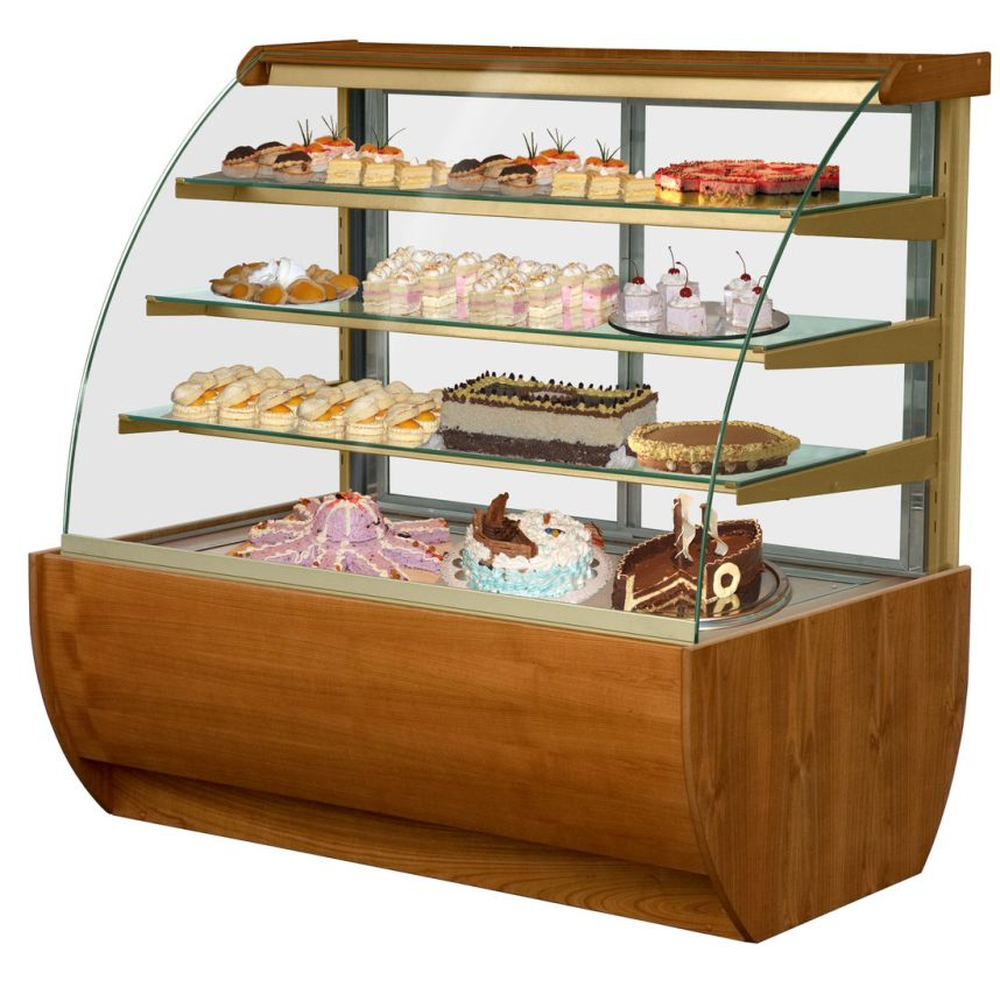 KBS Kuchentheke Jamaika 1400 mit 3 Glasablagen